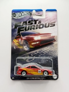 Hot Wheels 1996 Acura Integra GSR Fast & Furious Racing Course 2/5