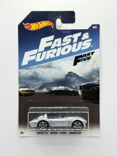 Hot Wheels Corvette Grand Sport Roadster Fast & Furious 5/8