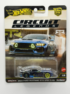 Hot Wheels Premium 2024 Ford Mustang RTR Spec 5-FD Circuit Legends 1/5