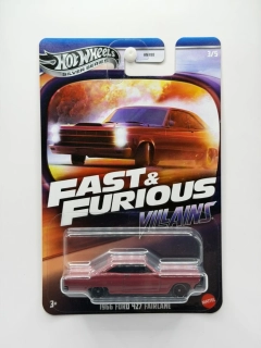 Hot Wheels 1966 Ford 427 Fairlane Fast & Furious Villains 4/5