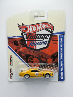 Hot Wheels Real Riders George Follmer´s ´70 Ford Mustang Boss 302 Vintage Racing 9/30 - VADA
