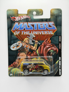 Hot Wheels Real Riders Custom ´77 Dodge Van Masters Of The Universe