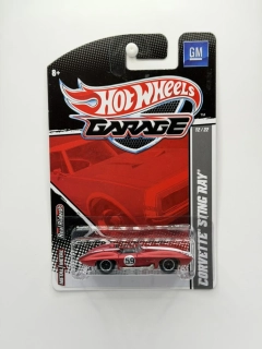 Hot Wheels Garage Real Riders Corvette Sting Ray 12/22 -VADA