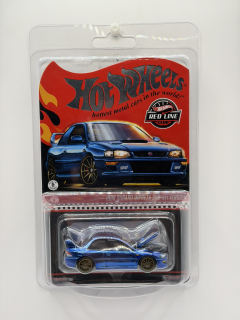 Hot Wheels RLC 1998 Subaru Impreza 22B - STI Version Blue