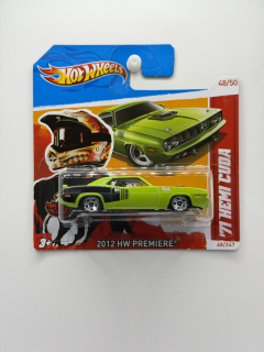 Hot Wheels ´71 Hemi Cuda Green
