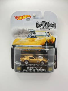 Hot Wheels Premium '68 Corvette Gas Monkey Garage