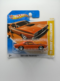 Hot Wheels ´71 Dodge Challenger Orange