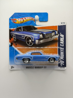 Hot Wheels ´70 Monte Carlo Blue