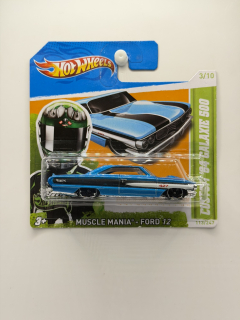 Hot Wheels Custom ´64 Ford Galaxie 500 Blue