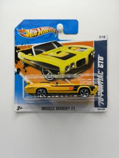 Hot Wheels ´70 Pontiac GTO Yellow - VADA