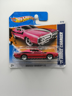 Hot Wheels ´71 Dodge Charger Pink