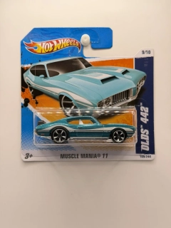 Hot Wheels Olds 442 Blue