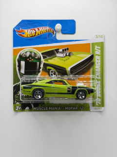 Hot Wheels  ´70 Dodge Charger R/T Green