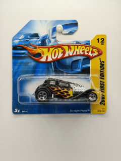 Hot Wheels Straight Pipes Black