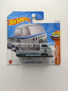 Hot Wheels Volkswagen T2 Pickup Light Grey