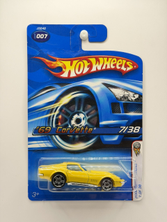 Hot Wheels ´69 Corvette Yellow - VADA