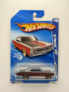 Hot Wheels ´67 Pontiac GTO Silver 