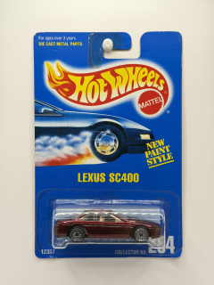 Hot Wheels Lexus SC400 Red