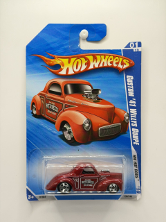 Hot Wheels Custom ´41 Willys Coupe Red - VADA