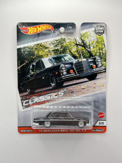 Hot Wheels Premium '72 Mercedes-Benz 280 SEL 4.5 Modern Classics 5/5