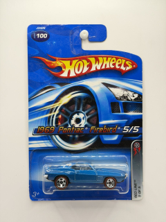Hot Wheels 1969 Pontiac Firebird Blue