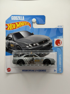 Hot Wheels Nissan Skyline GT-R R33 Godzilla Grey