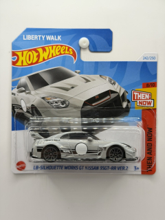 Hot Wheels LB-Silhouette Worsk GT Nissan R35 GT-RR Ver.2 Grey LBWK