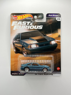 Hot Wheels Premium '92 Ford Mustang Fast & Furious 2/5