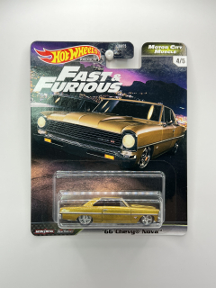 Hot Wheels Premium '66 Chevy Nova Fast & Furious 4/5