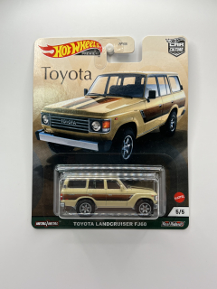 Hot Wheels Premium Toyota Landcruiser FJ60 Toyota series 5/5