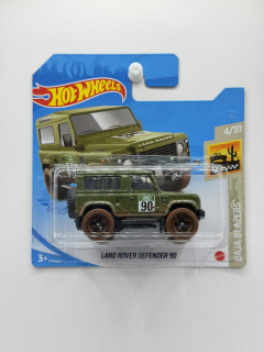 Hot Wheels Land Rover Defender 90 Green