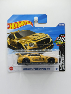 Hot Wheels 2018 Bentley Continental GT3 Gold