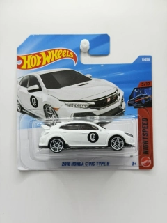 Hot Wheels 2018 Honda Civic Type R White
