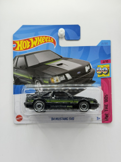 Hot Wheels ´84 Mustang SVO Black