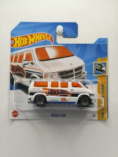 Hot Wheels Dodge Van White