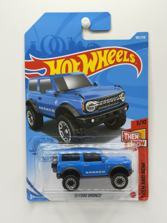 Hot Wheels ´21 Ford Bronco Blue