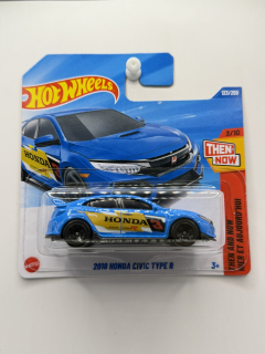 Hot Wheels 2018 Honda Civic Type R Blue