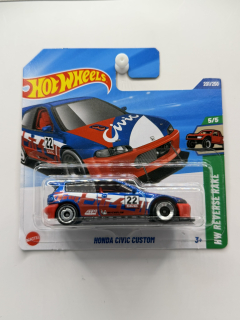 Hot Wheels Honda Civic Custom Blue