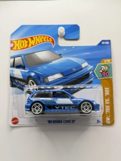 Hot Wheels ´90 Honda Civic EF Blue