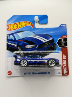 Hot Wheels Custom ´18 Ford Mustang GT Blue