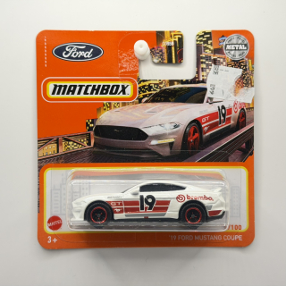 MATCHBOX - ´19 Ford Mustang Coupe
