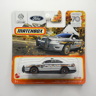 MATCHBOX - Ford Police Interceptor 