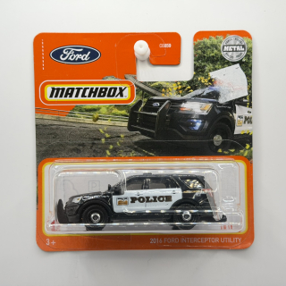 MATCHBOX - 2016 Ford Police Interceptor Utility