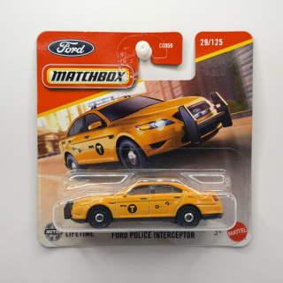 MATCHBOX - Ford Police Interceptor