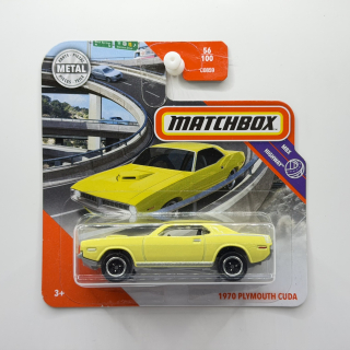 MATCHBOX - 1970 Plymouth Cuda