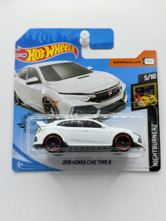 Hot Wheels 2018 Honda Civic Type R White