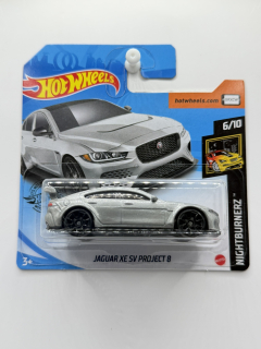Hot Wheels Jaguar XE SV Project 8 Silver