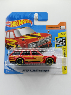Hot Wheels Datsun Bluebird Wagon 510 Red
