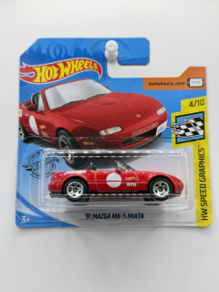 Hot Wheels ´91 Mazda MX-5 Miata Red