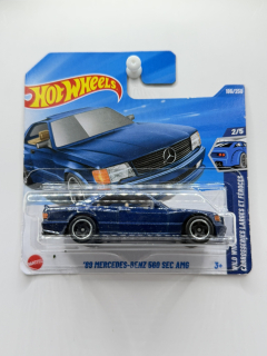 Hot Wheels ´89 Mercedes-Benz 560 SEC AMG Blue